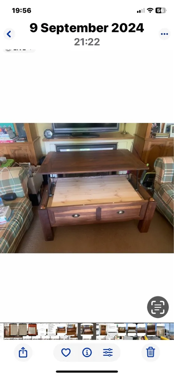 Walnut Coffee table - Image 2