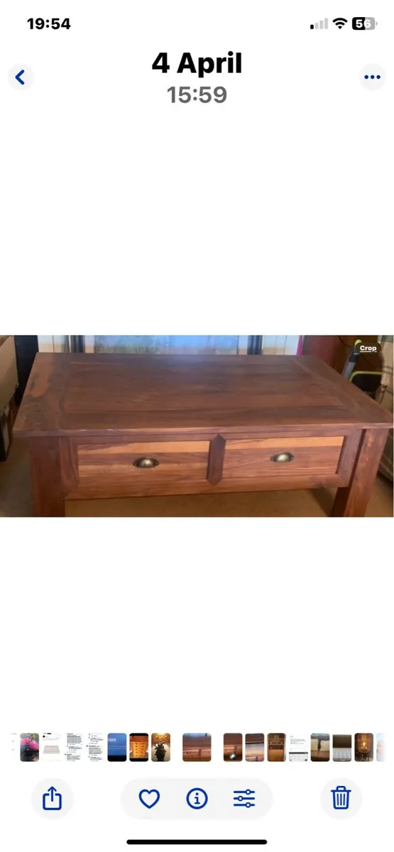 Walnut Coffee table - Image 3