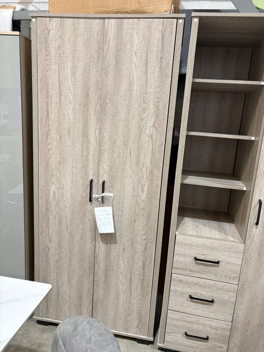 Wardrobes, chest of drawers, bedside lockers - Image 1