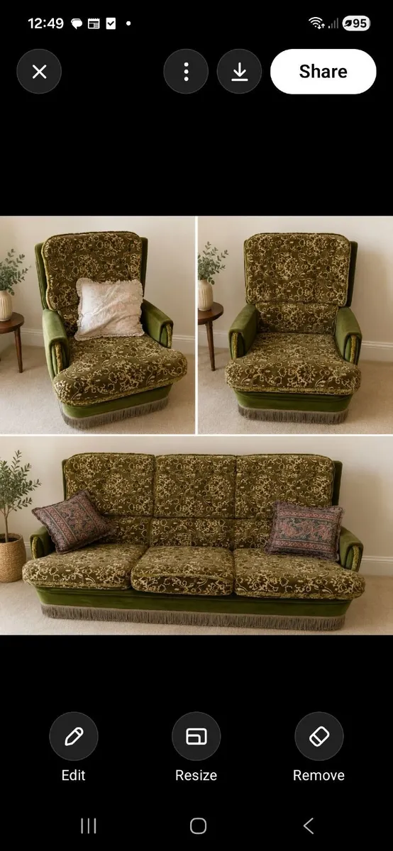 Three piece suite - Image 1