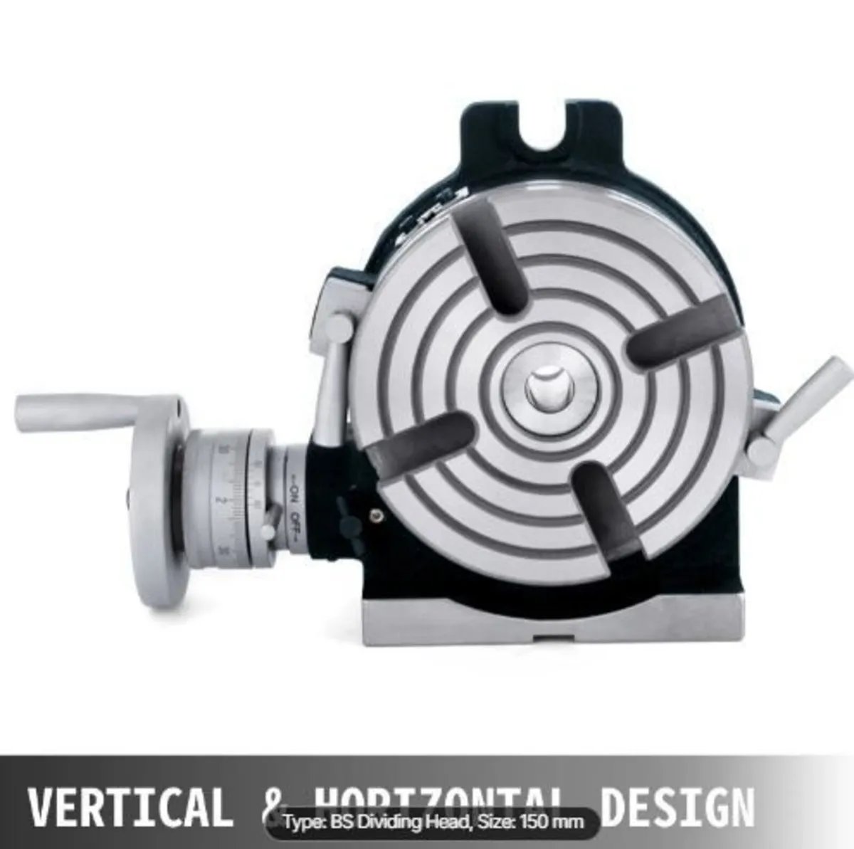 150mm/5.9In Vertical & Horizontal Rotary Table - Image 2