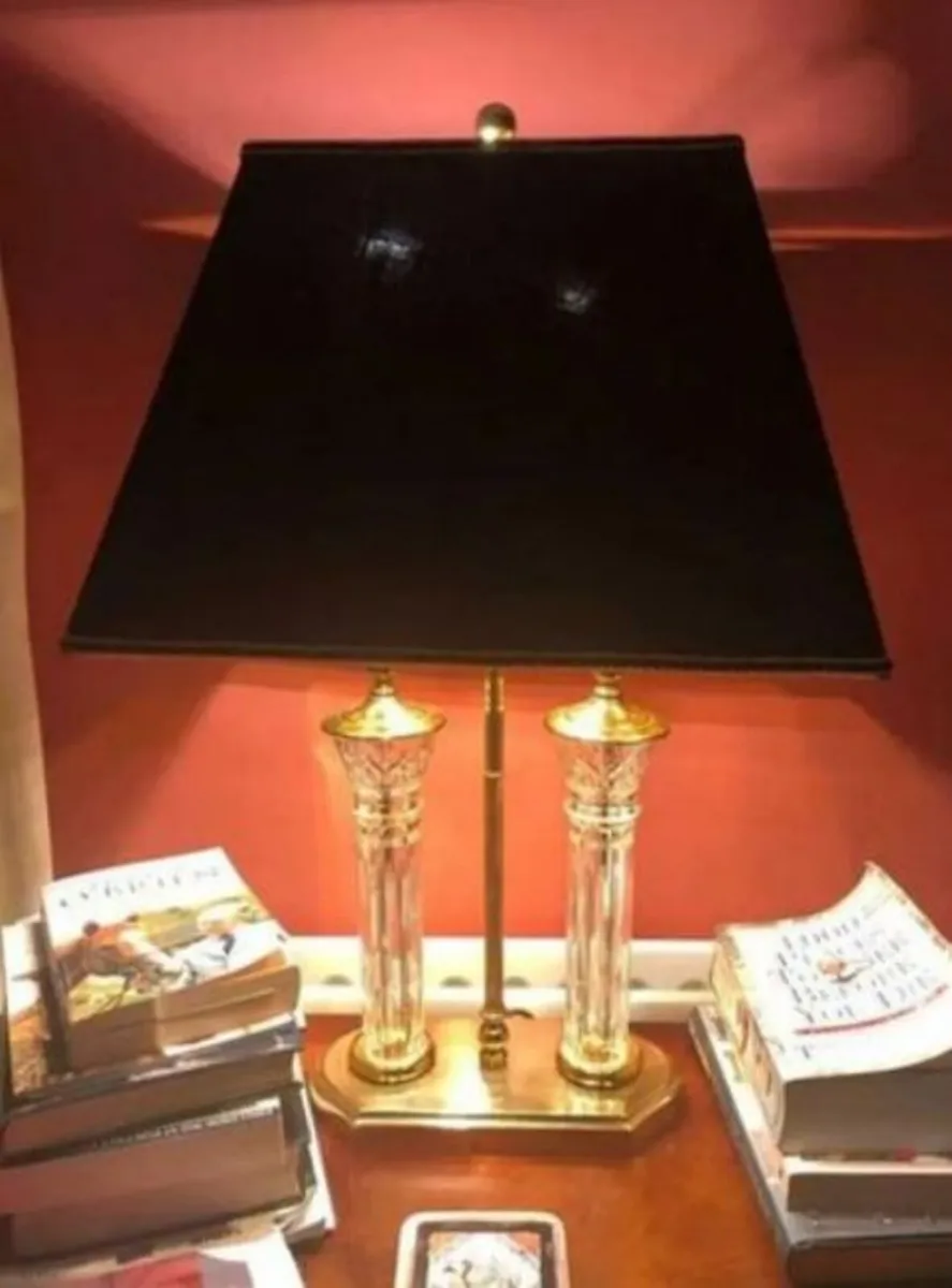 Vintage Waterford Crystal 'Parkmore' Table Lamp - Image 3