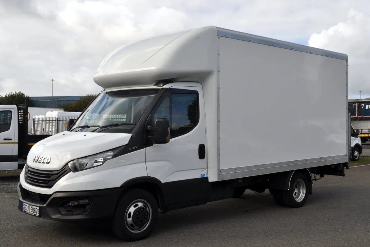 Iveco Box & Tail Lift # Twin Wheel # Car Licence - Image 1