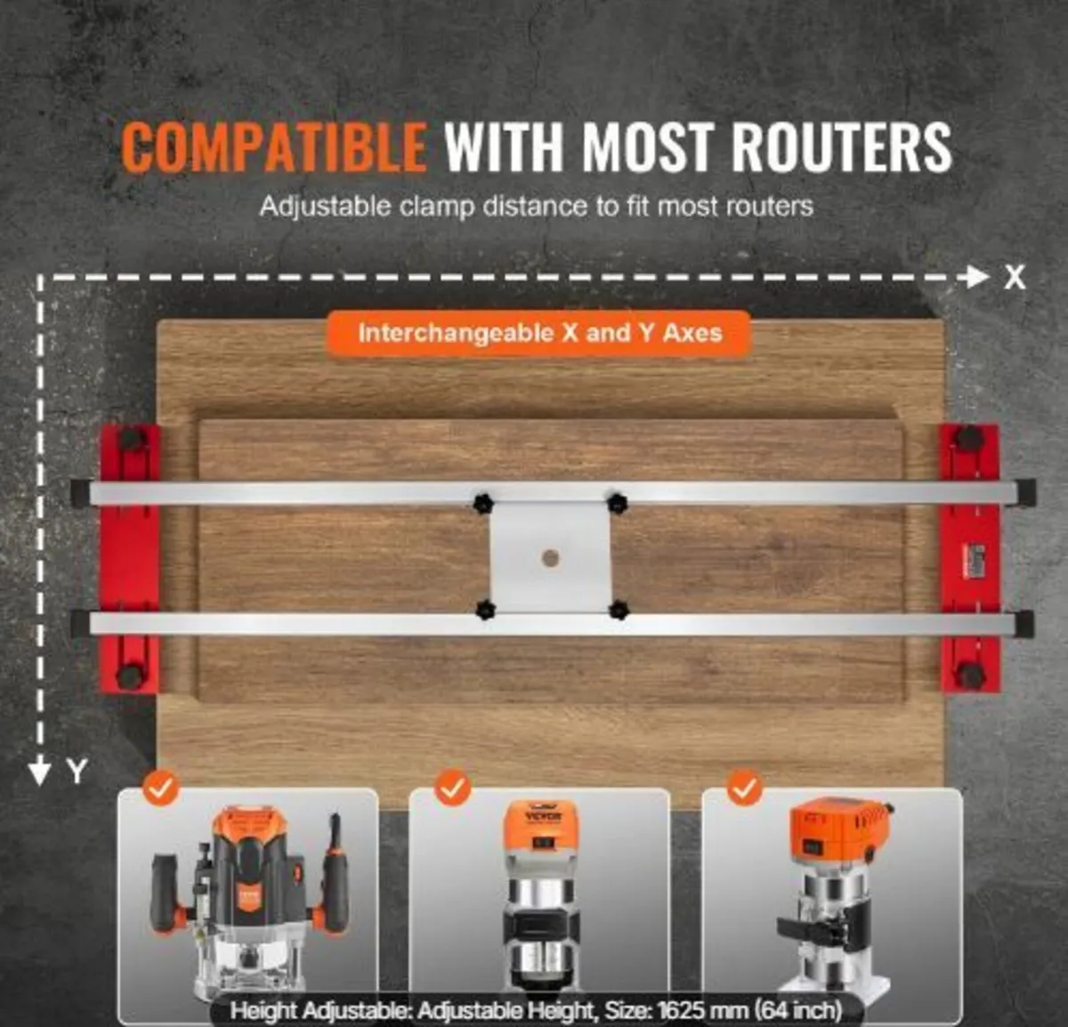 Router Sled, 64 inches/162.6 cm - Image 2