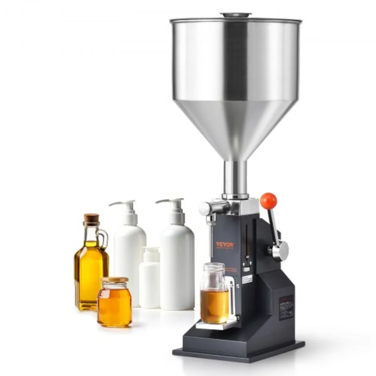 Manual Paste Liquid Filling Machine, 5-100ml Bottl - Image 1