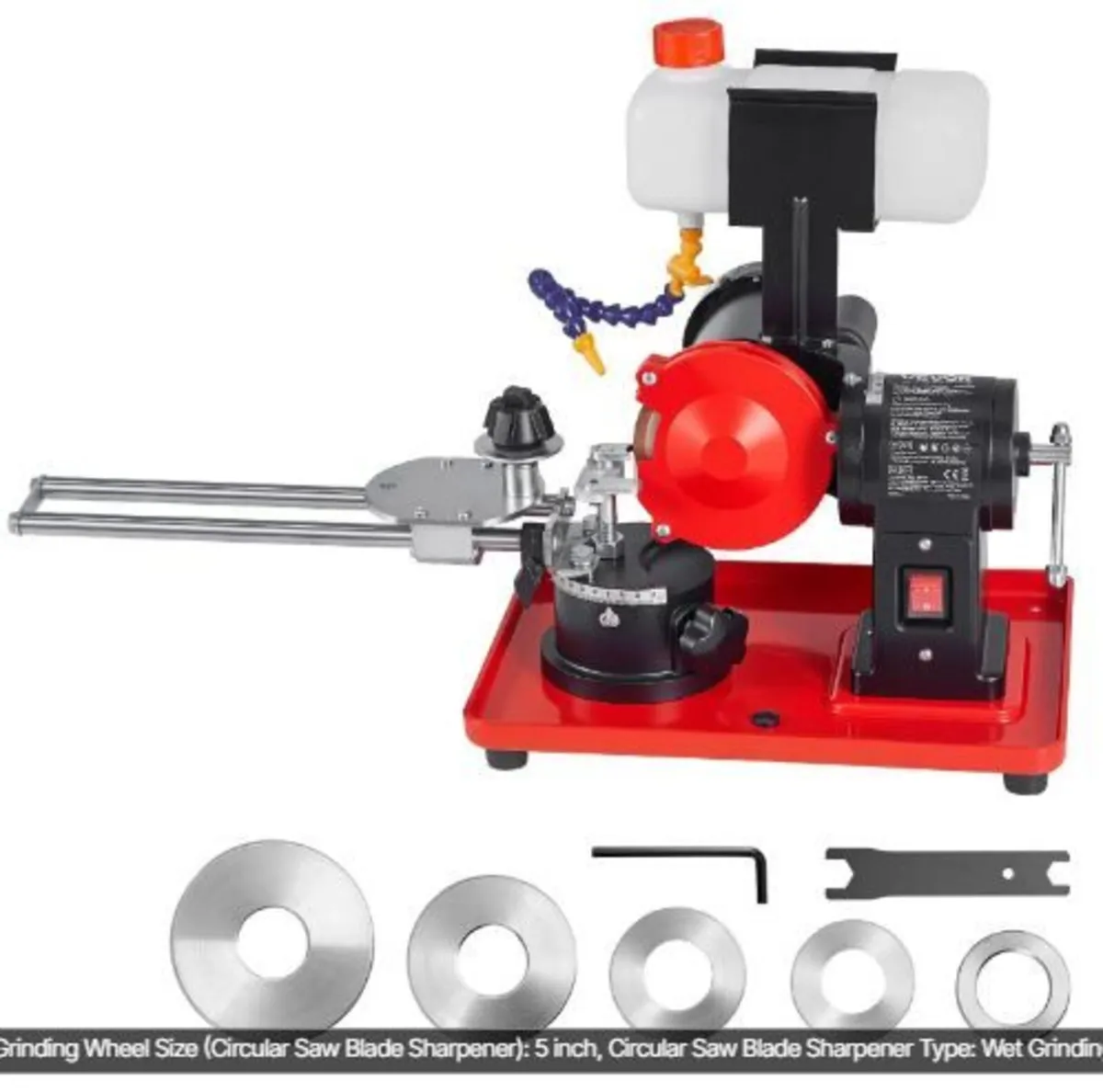 Circular Saw Blade Sharpener with Water Tank - Image 1
