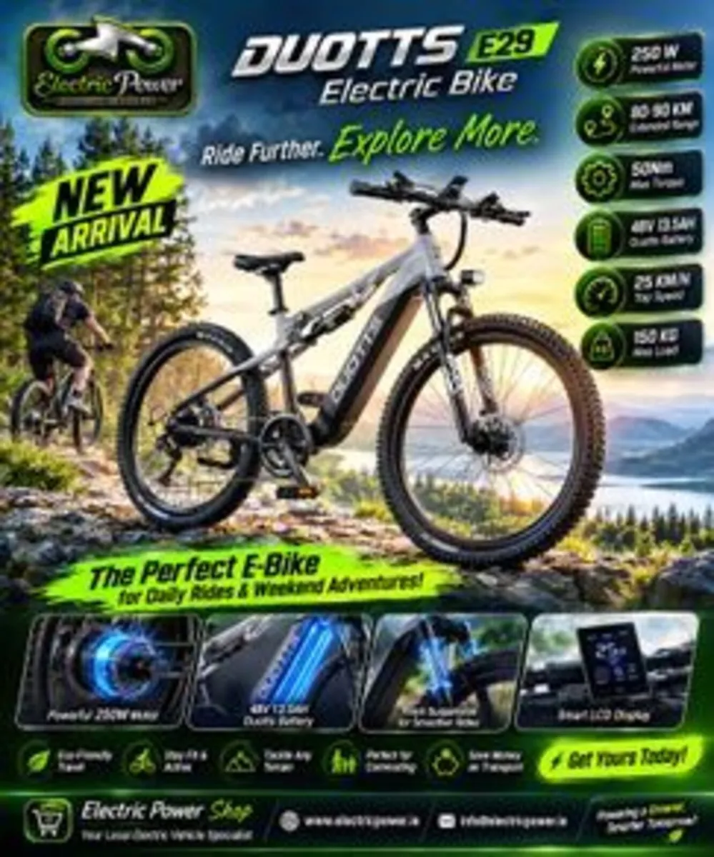 DUOTTS E29 Electric Bike - Image 1