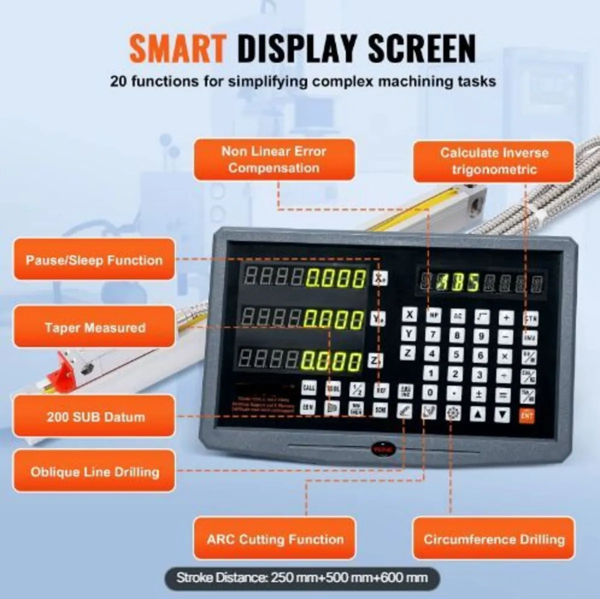 Digital Readout 250 & 500 & 600 mm Linear Scale - Image 3