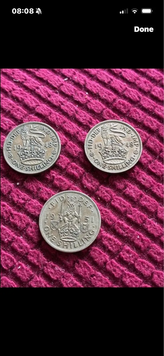 UK Shillings (3) - Image 1