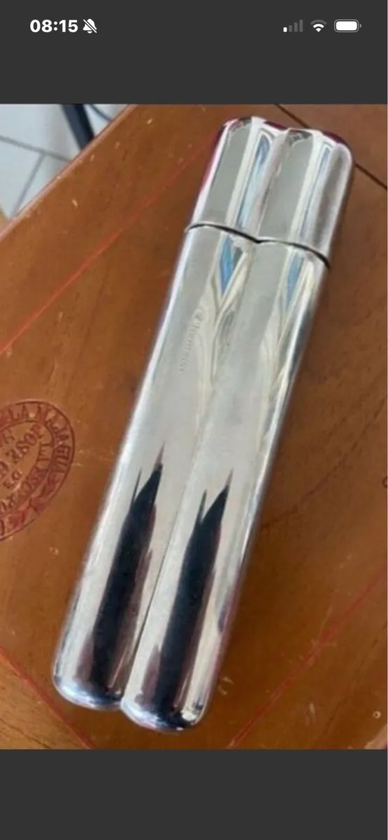 Metal Chamaco Dual Cigar Holder - Image 2
