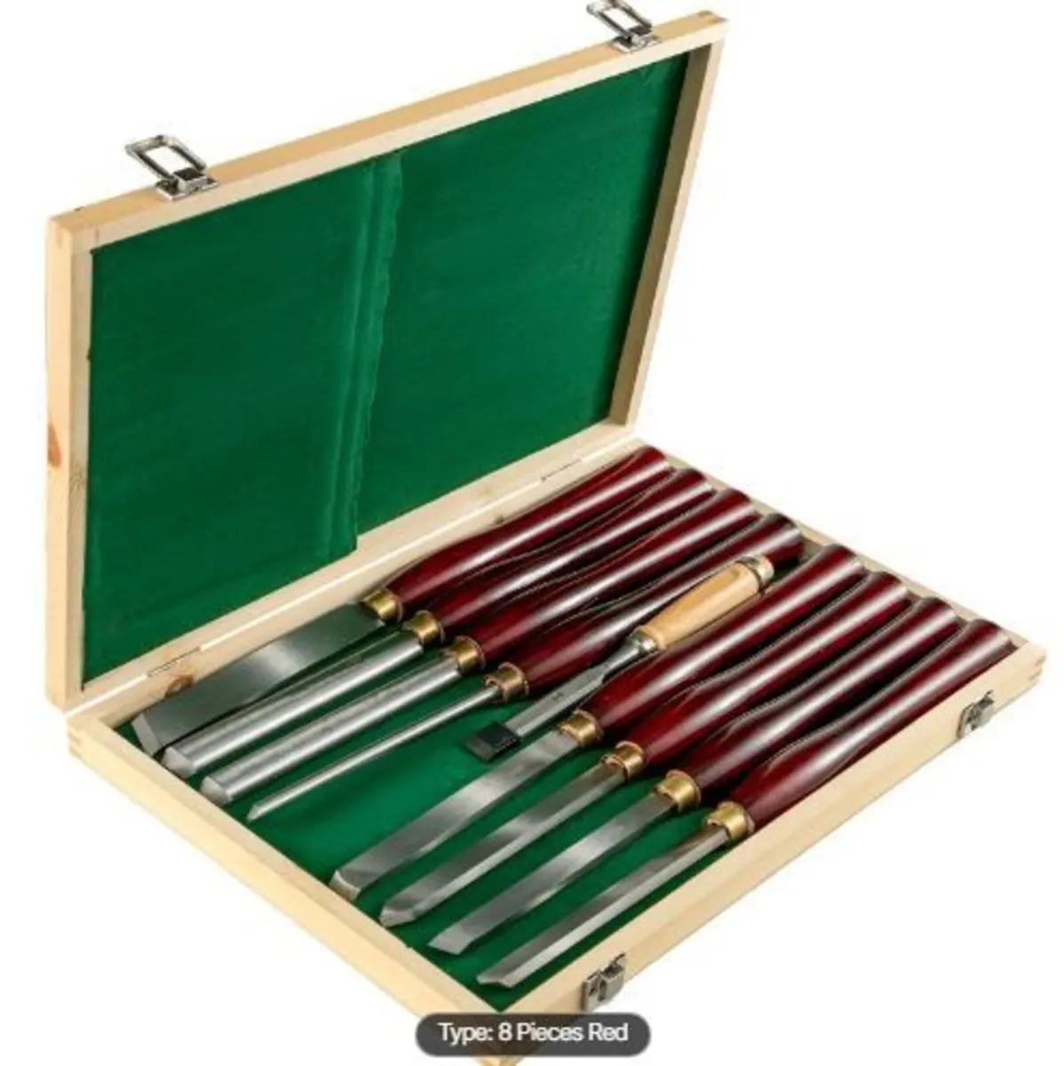 Wood Chisel Sets 8pcs Lathe Chisels - Image 3