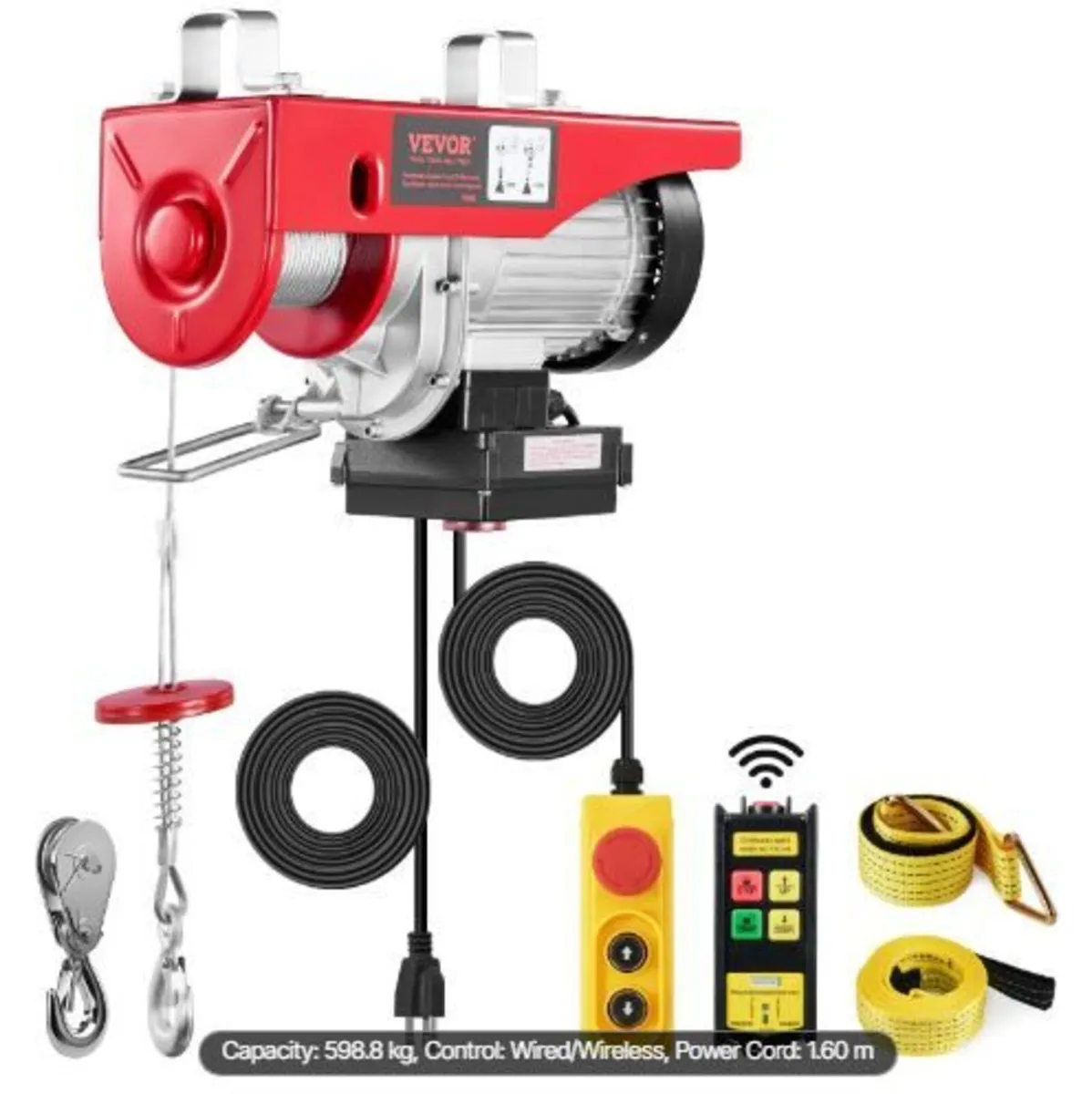 Electric Hoist Crane Winch 598.7 kg - Image 1