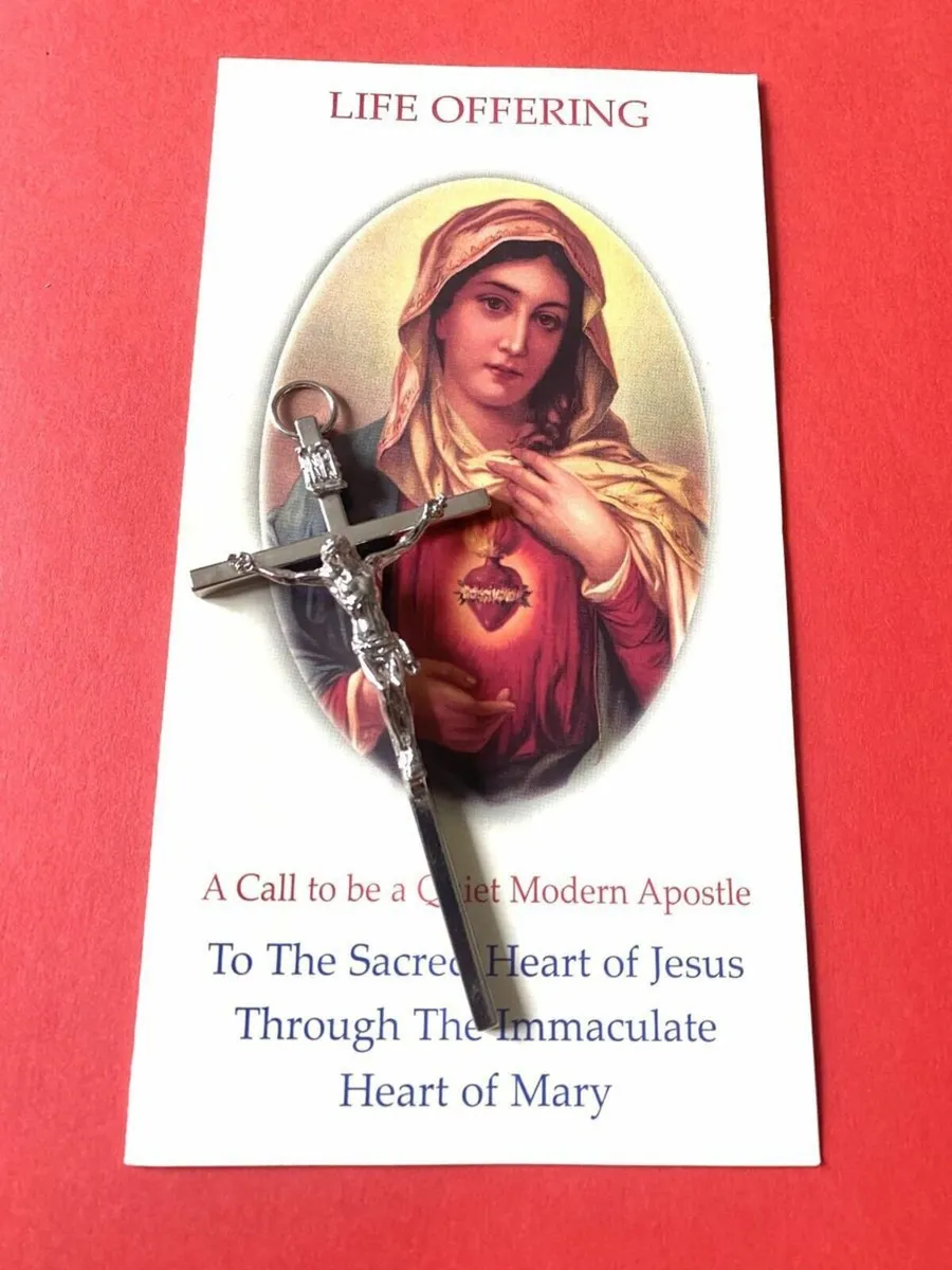 10cm wall crucifix, metal, Free Post - Image 3