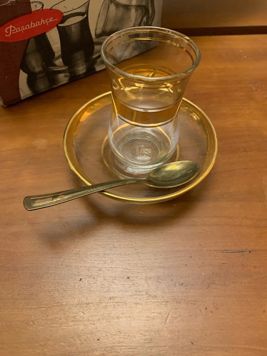 Turkish Tea Set - set of 4 - Image 1