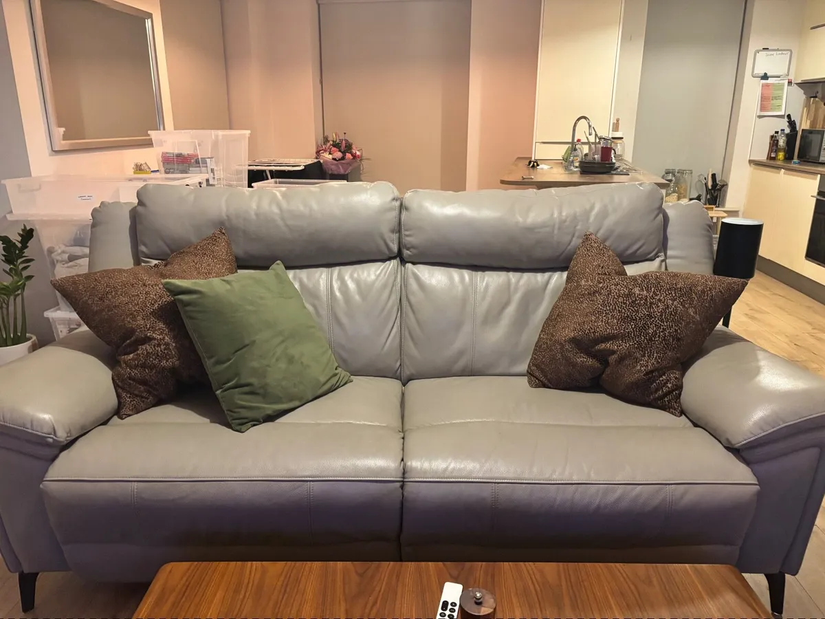 Fully reclining 3 seater and single seater - OBO - Image 4