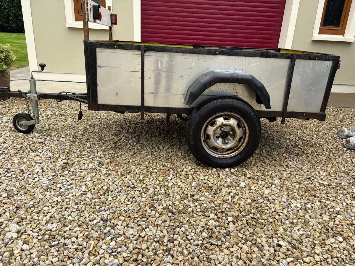 6ft x 4ft Car Trailer | New Floor | €650 ONO - Image 4