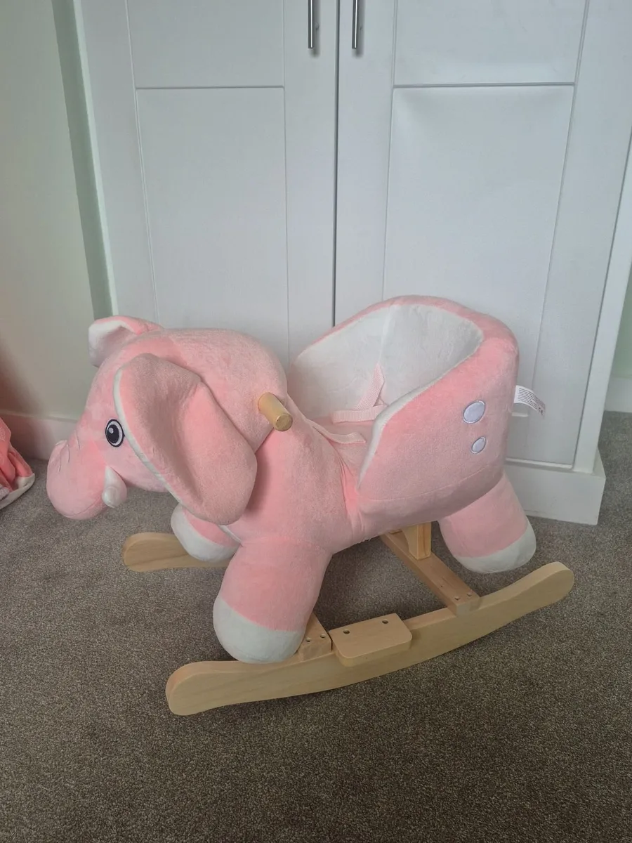 Baby elephant rocking horse - Image 2