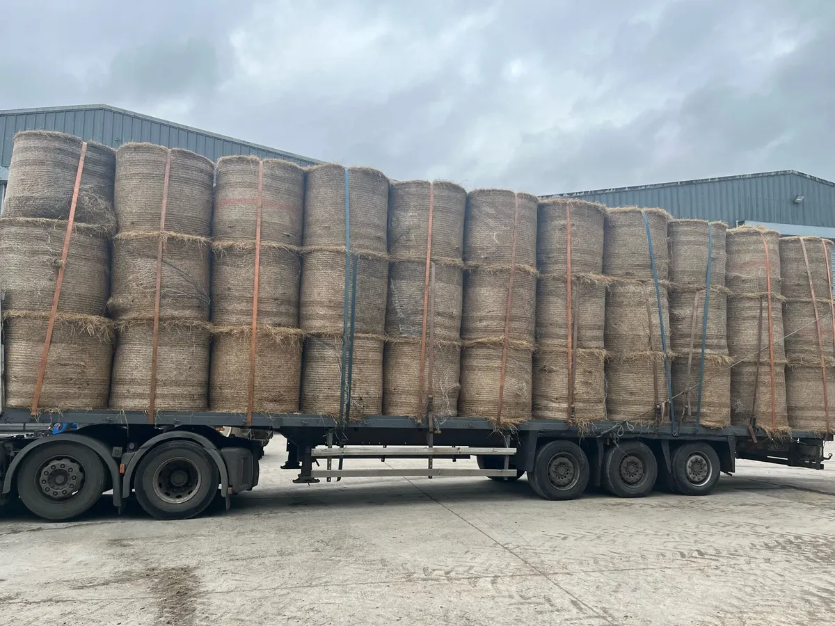 Round bales of quality hay - Image 1