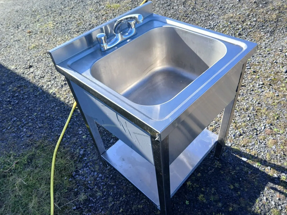 Staneless steel cabbinet sink unit complete - Image 3