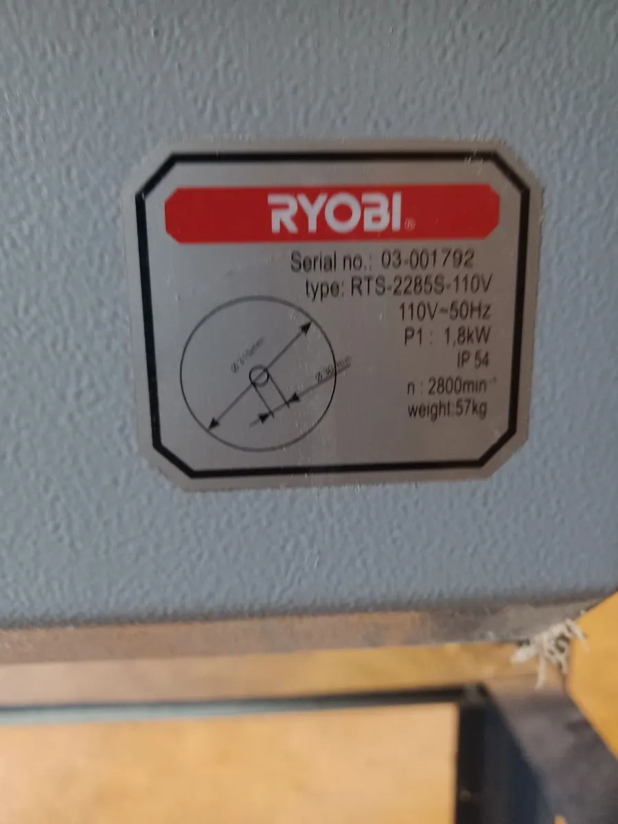 Ryobi Table Saw - Image 1