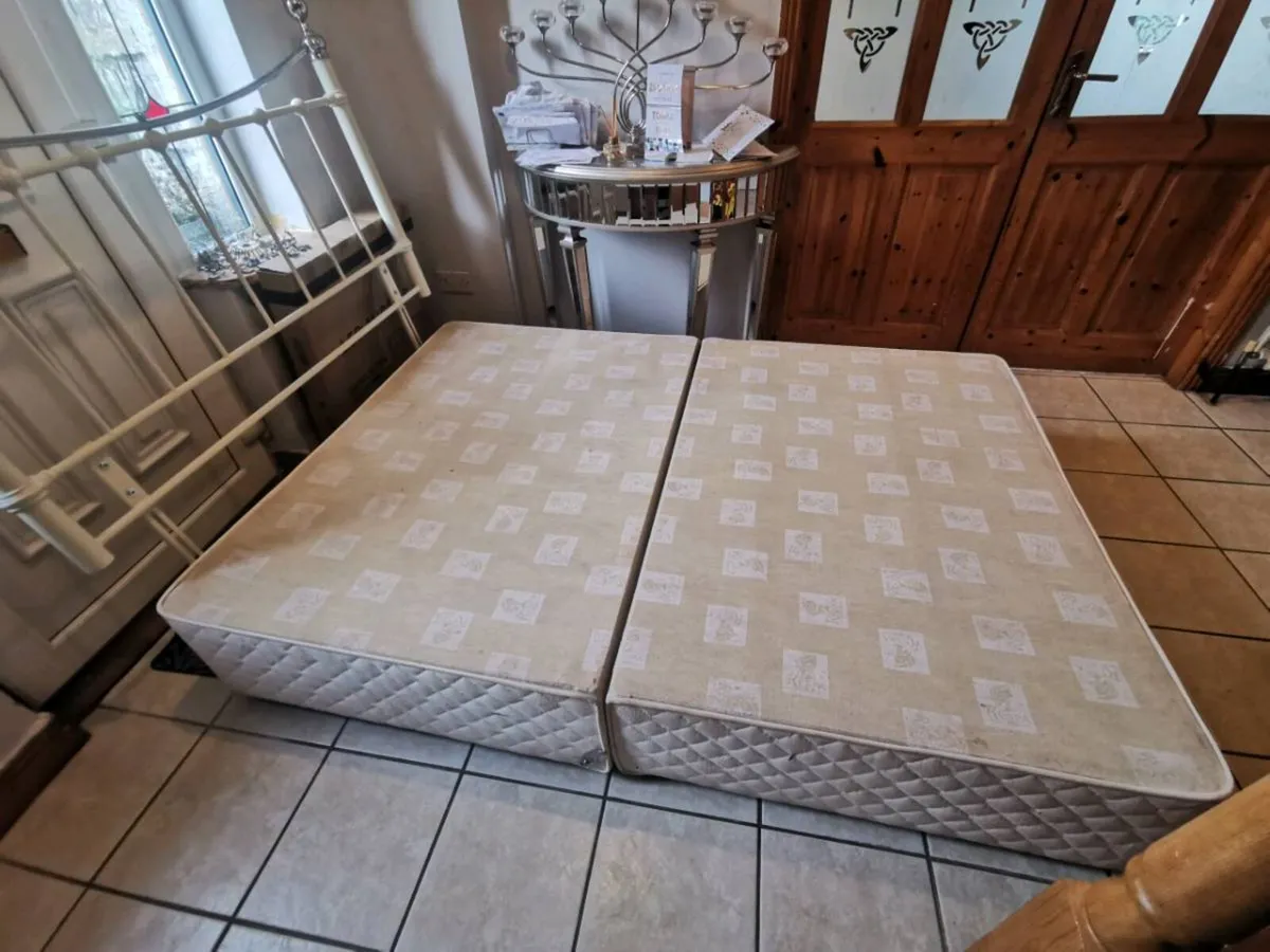 Double Bed Frame – No Mattress - Image 4
