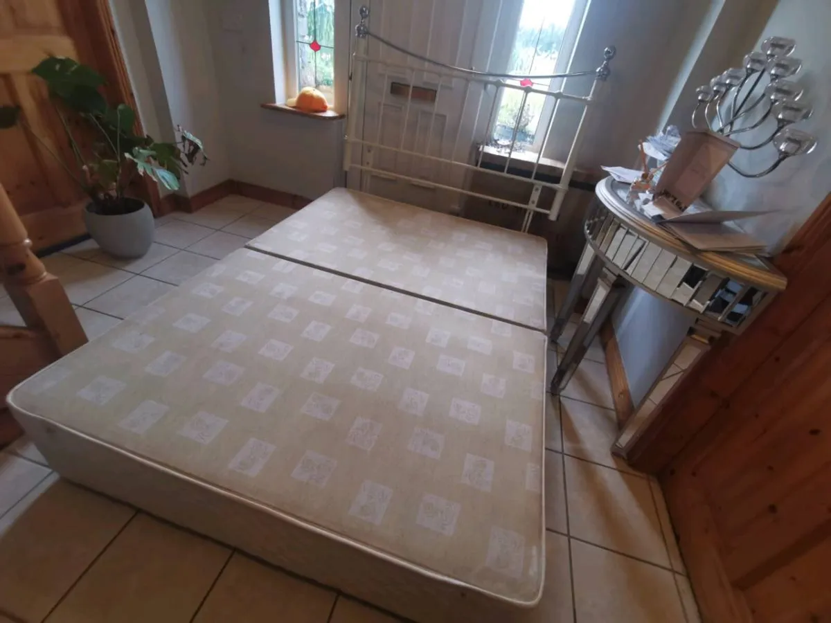 Double Bed Frame – No Mattress - Image 1