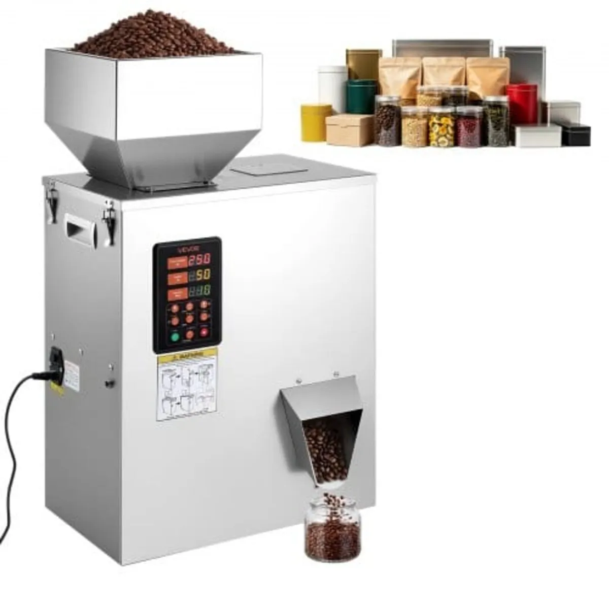 Powder Filling Machine, 10-500g Automatic Particle - Image 1