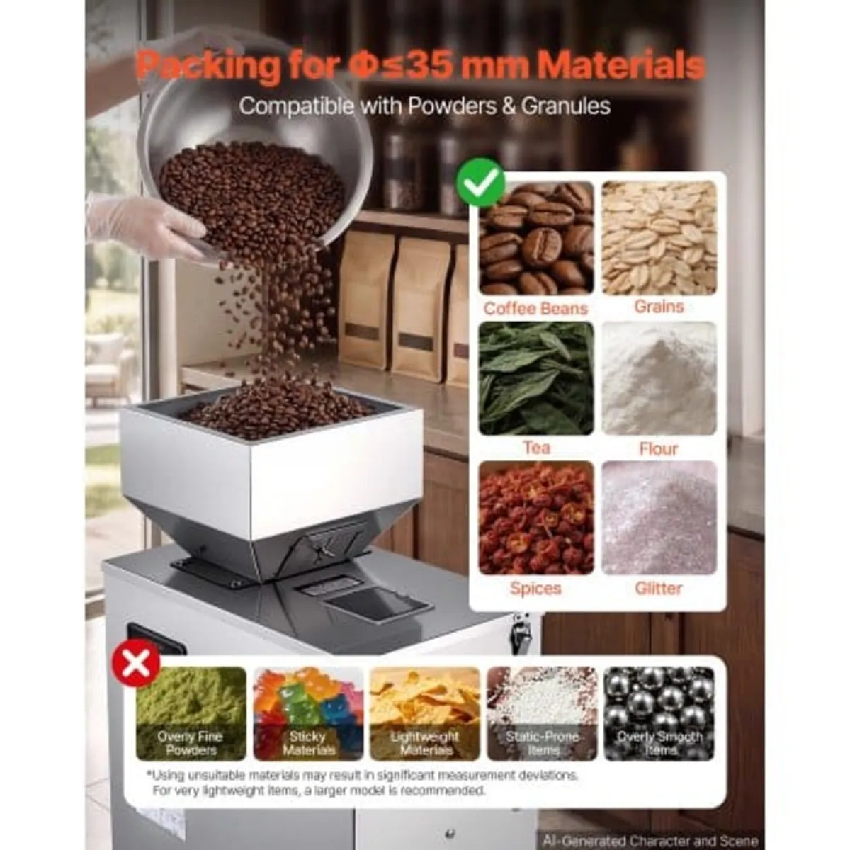 Powder Filling Machine, 10-500g Automatic Particle - Image 3