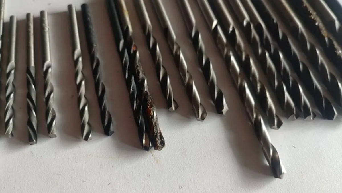 Lot of 32 USSR Metric Twist Drill Bits - Image 2