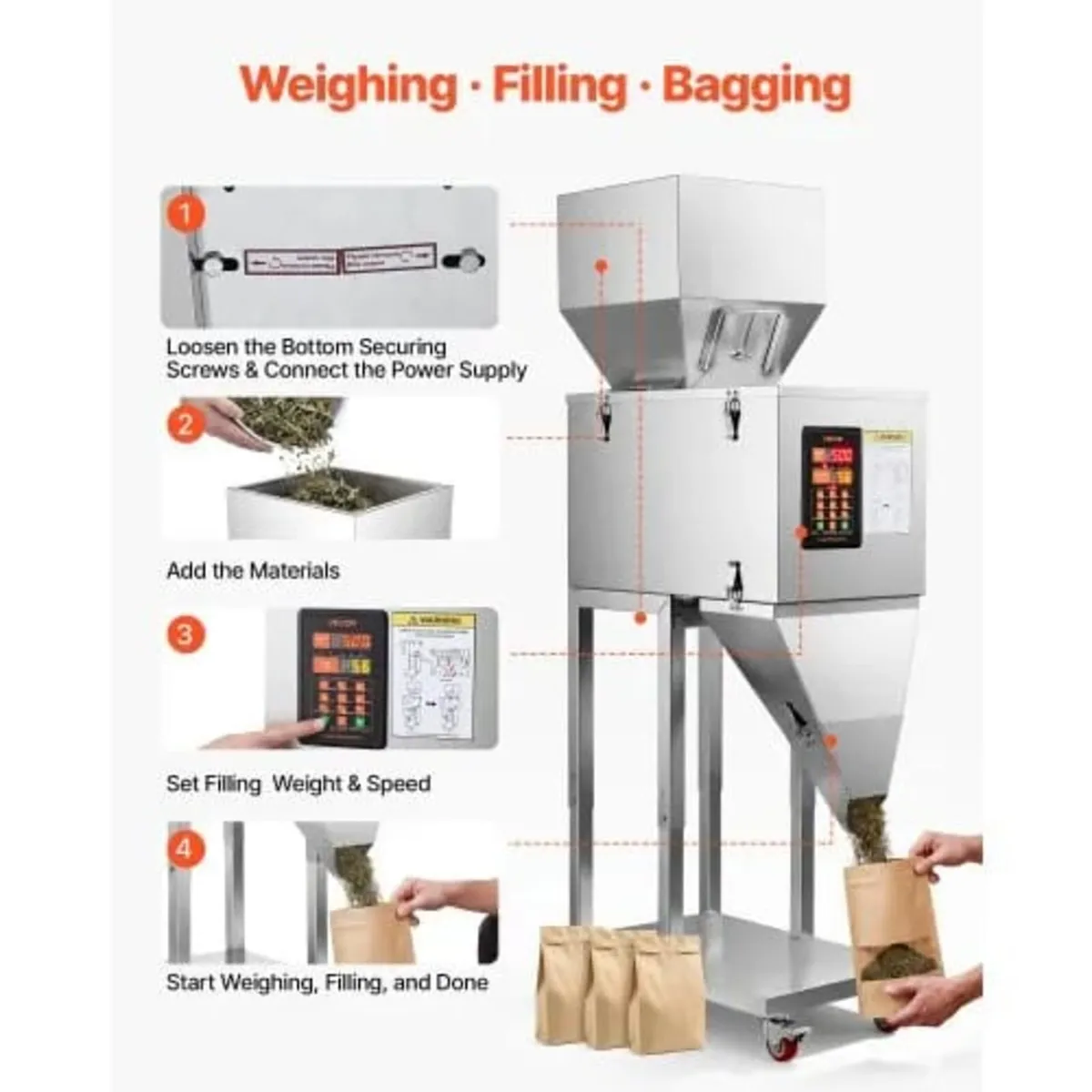 Powder Filling Machine, 20-3000g Automatic Particl - Image 2