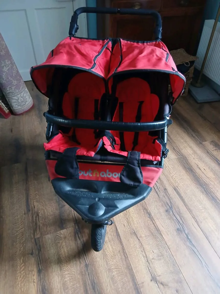 Out 'n' About Double Buggy - Image 1