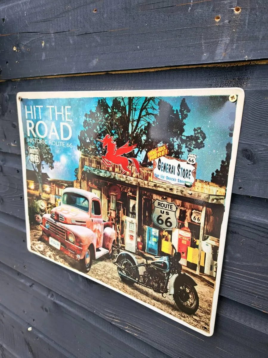 Garrage metal sign - Image 2