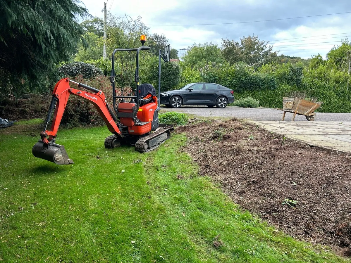 MINI DIGGER HIRE CORK CITY - Image 2