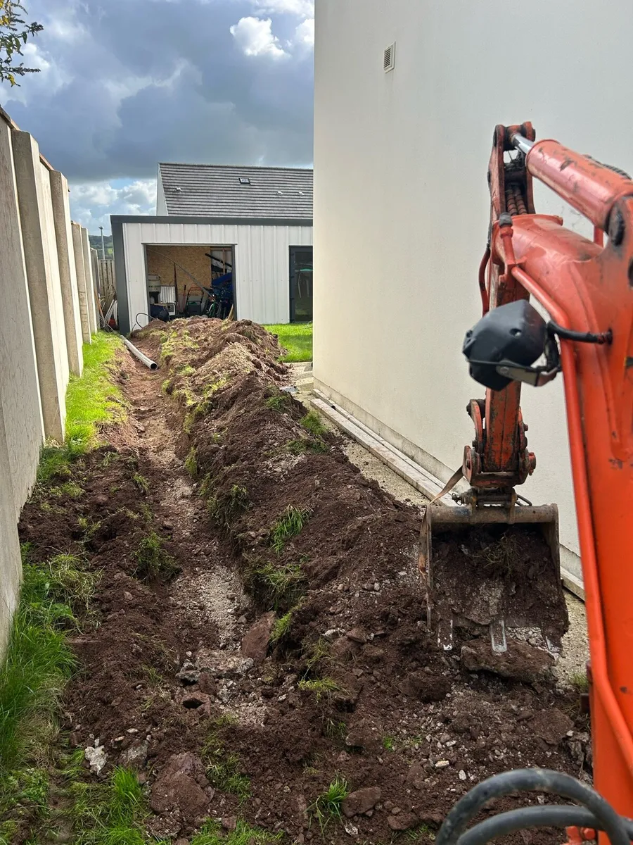 MINI DIGGER HIRE CORK CITY - Image 3