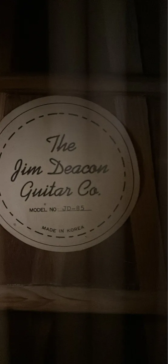 Jim deacon 12-string guitar - Image 4