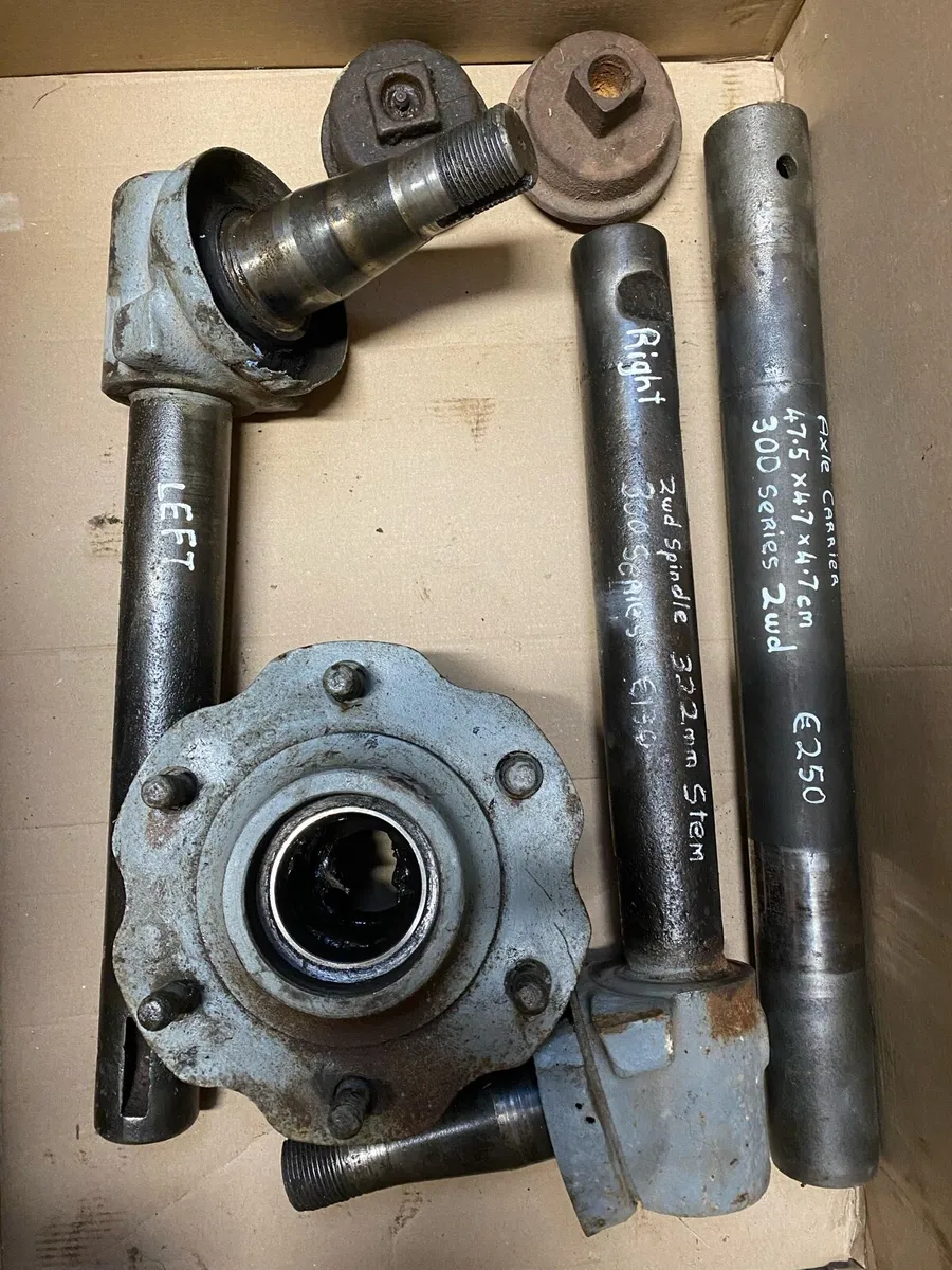 2wd used front axle spares, garage clear out. - Image 2