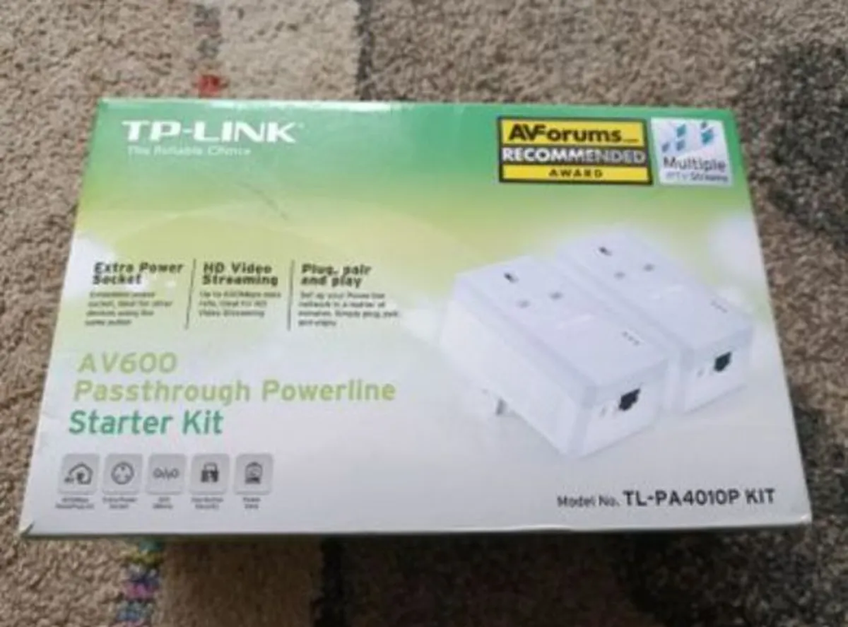 Tp-Link Powerline Adapter Kit - Internet Boost!