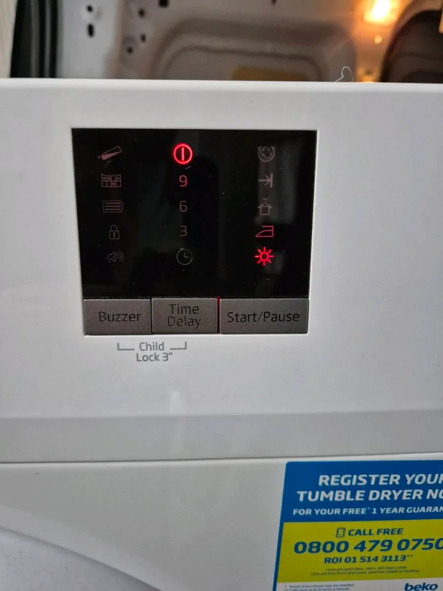 BEKO 8KG DRYER - Image 3