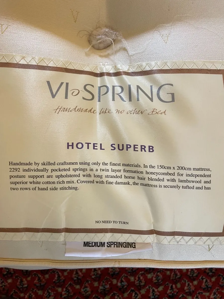 SuperKing Vi Spring Mattress (Super Soft) - Image 2