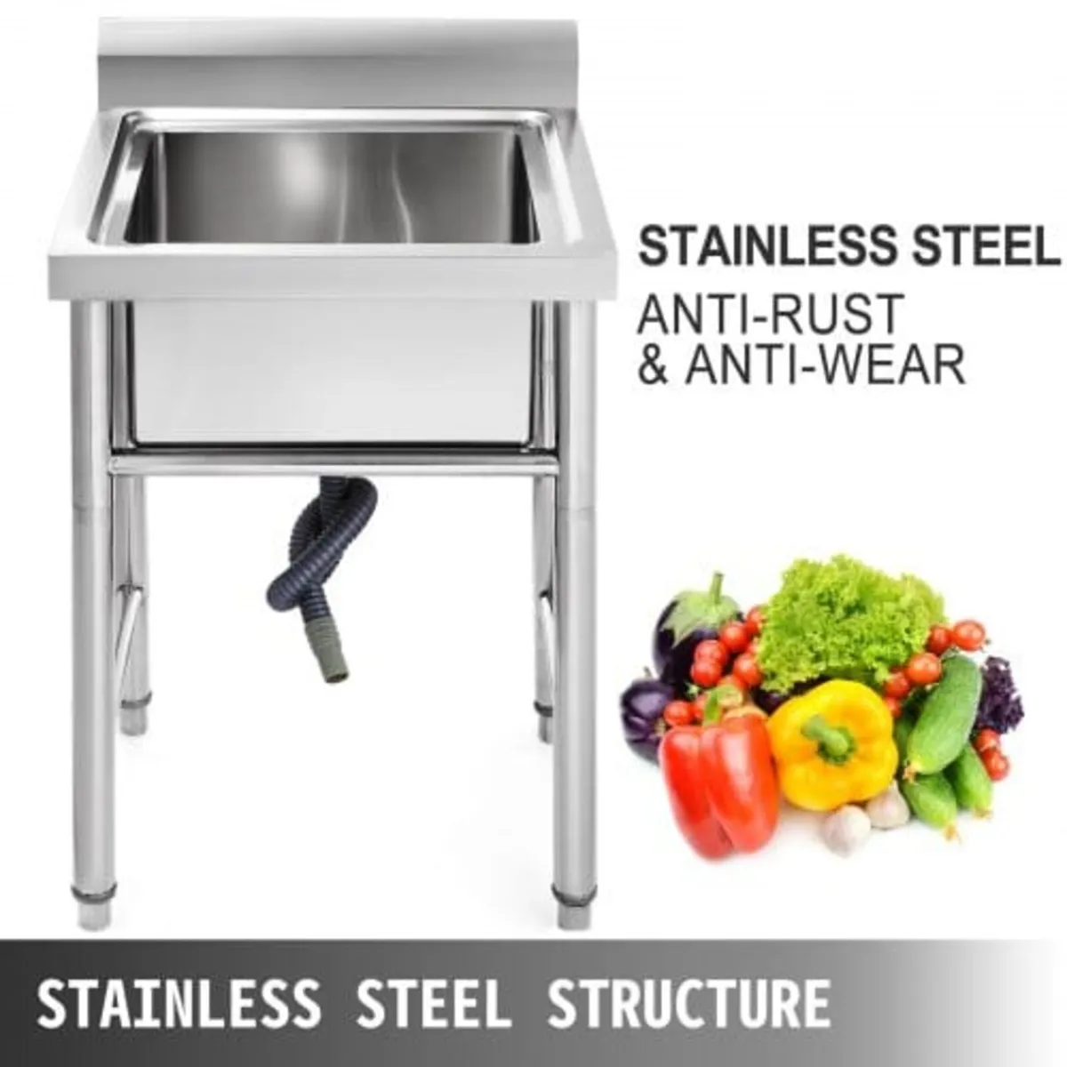 Handmade Sink Non-magnetic Stainless Steel Kitchen - Image 2