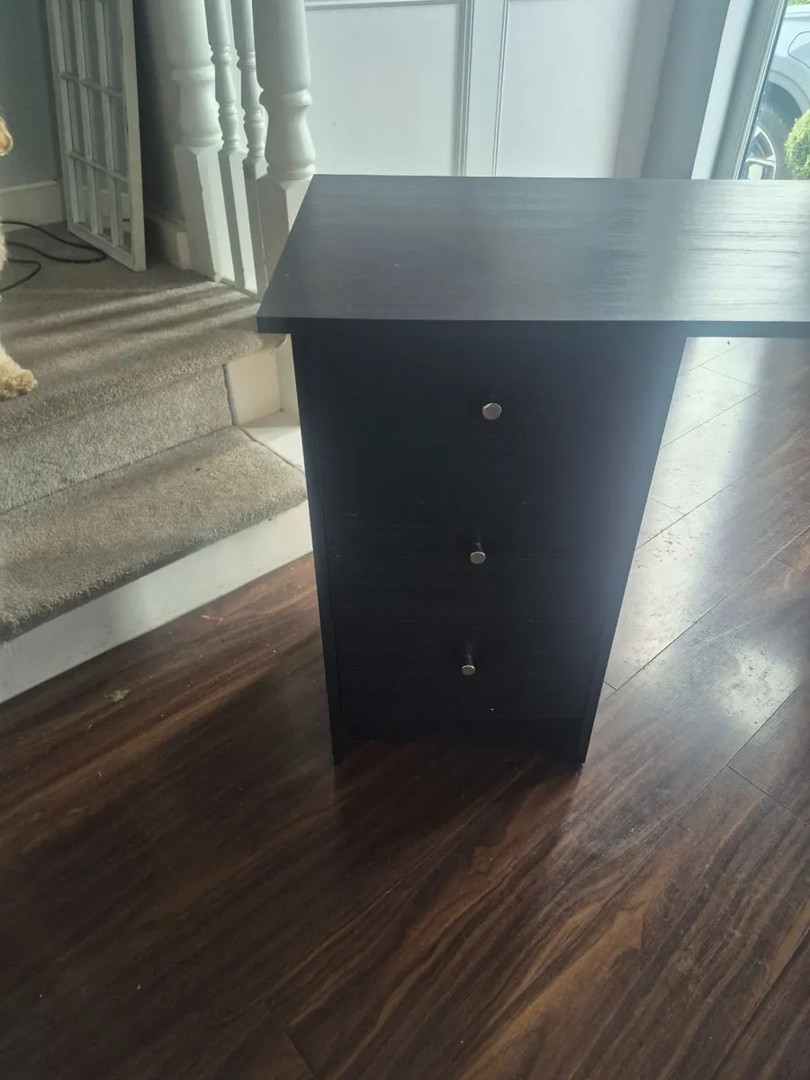 Black Computer Desk - Image 2