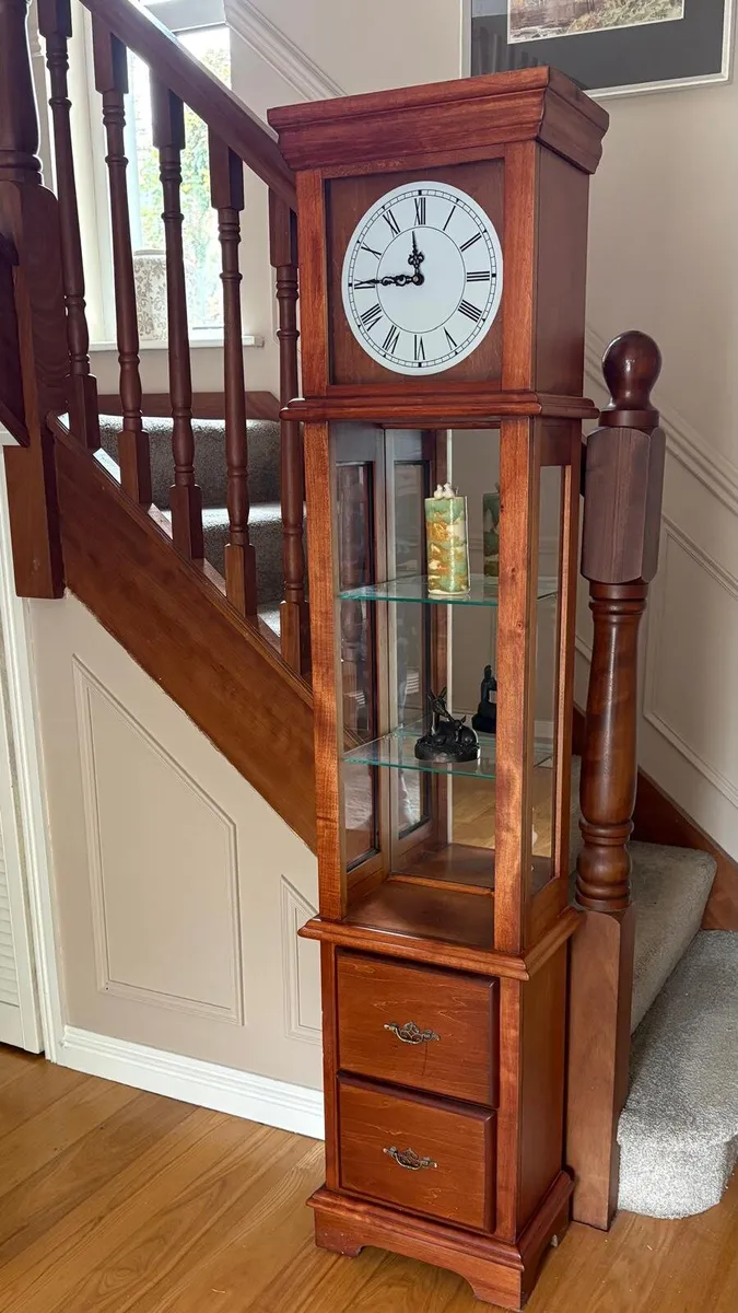 Hall seat and clock - Image 2