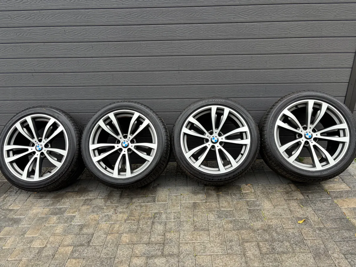 20” GENUINE BMW X5 F15 M-SPORT ALLOY WHEELS&TYRES - Image 2