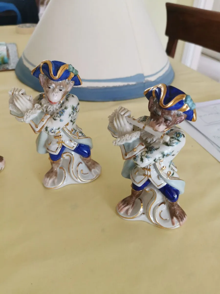 Irish Dresden Monkey Musicians (6) - Image 4
