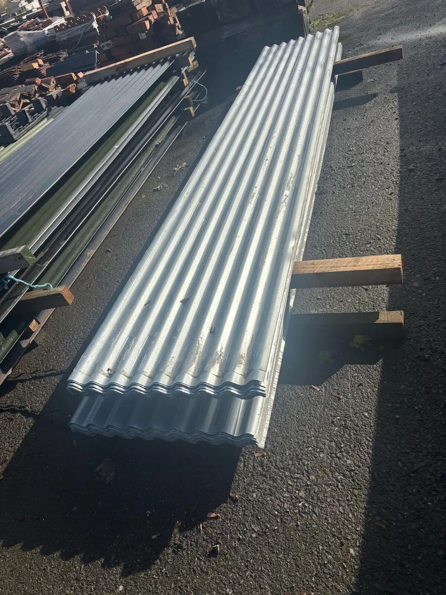New Corrugated Heavy Gauge Sheets 12ft 26” wide - Image 1