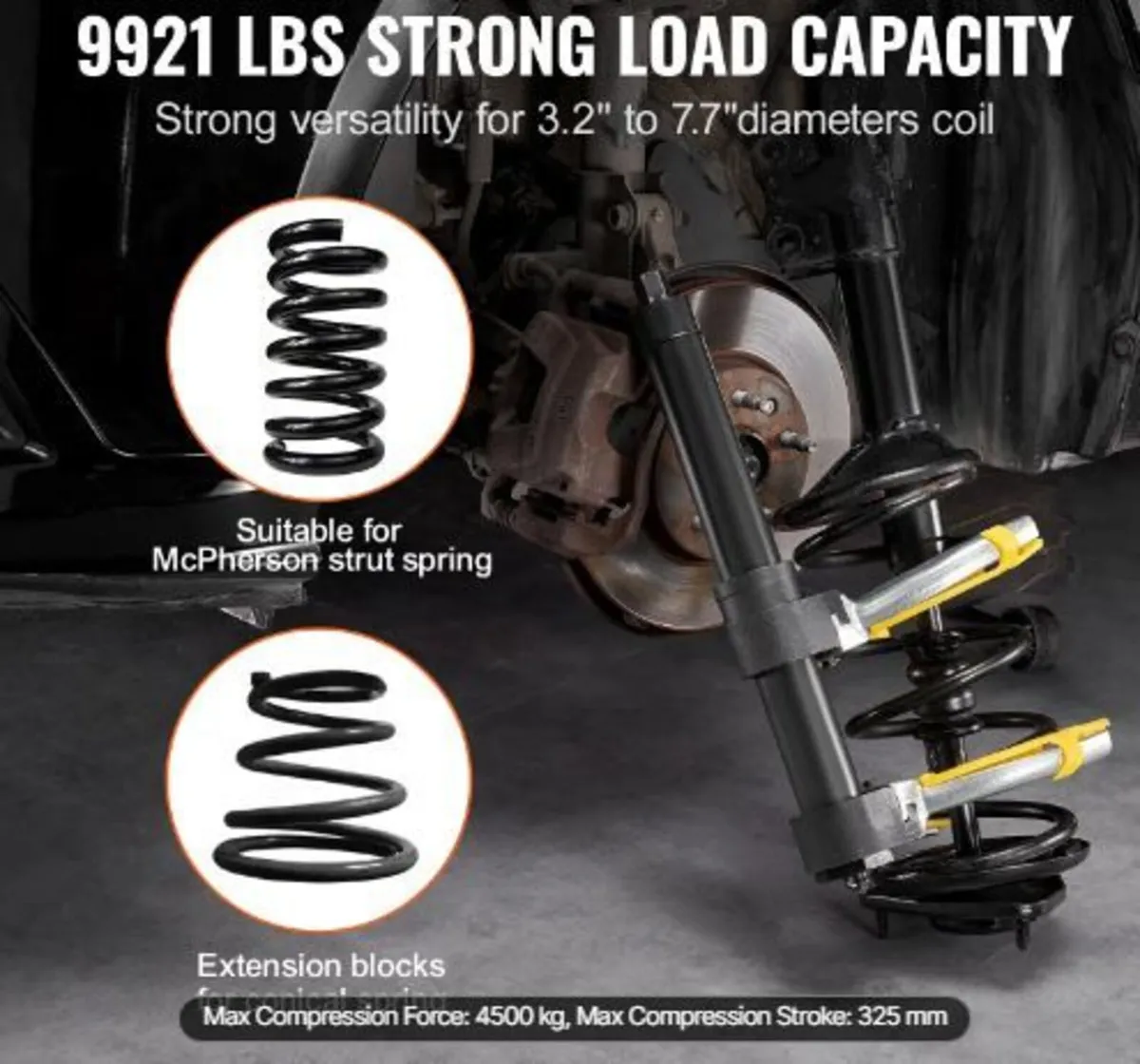 Strut Spring Compressor Set, Macpherson - Image 2