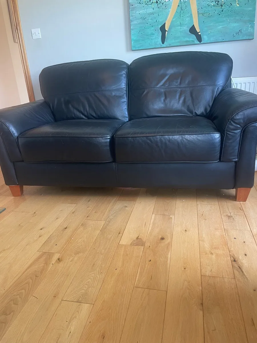 3 seater/2seater/1 seater leather couches - Image 3
