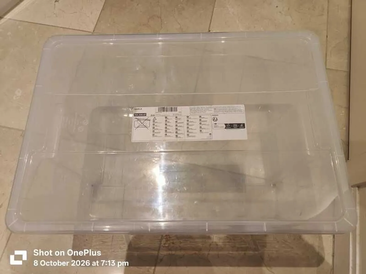 Storage & Wardrobe Bundle - SAMLA Boxes, Baskets, Hangers - Image 1