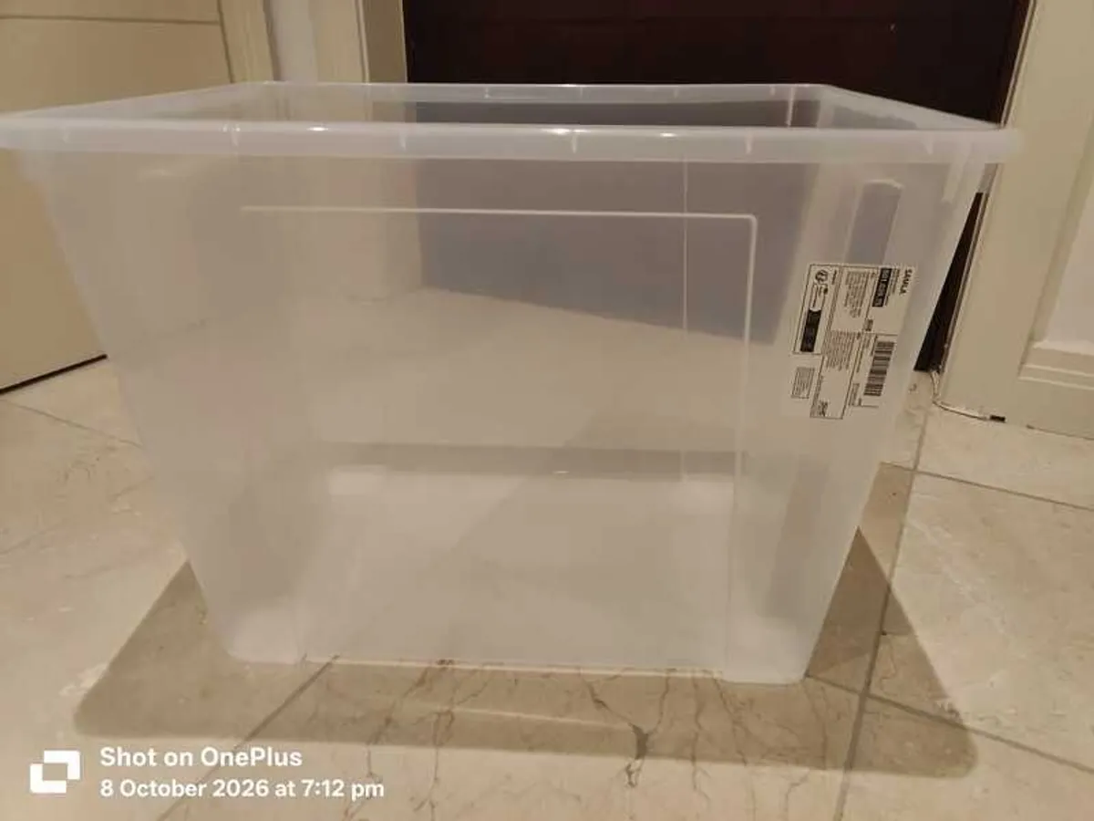 Storage & Wardrobe Bundle - SAMLA Boxes, Baskets, Hangers - Image 2