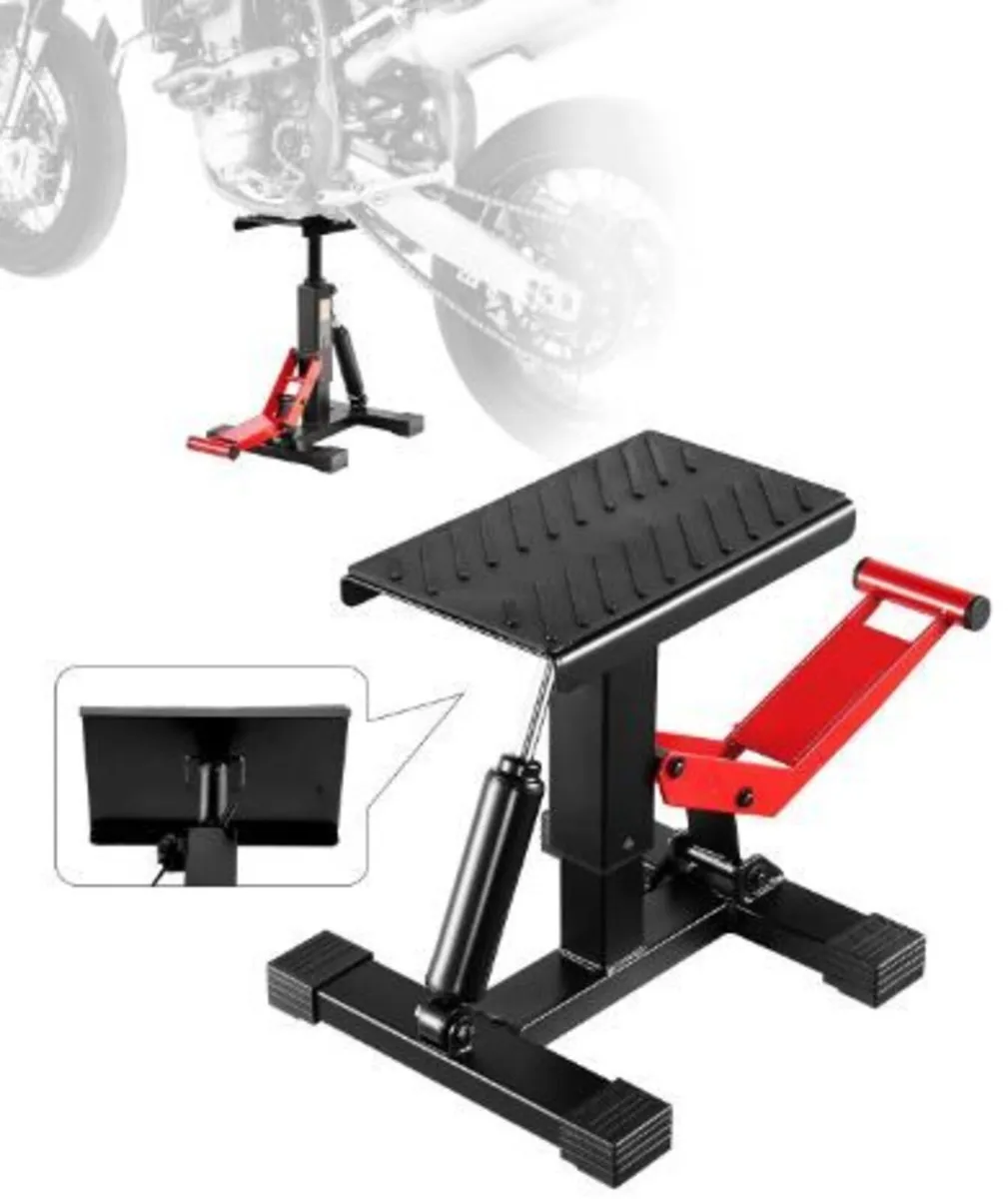 Dirt Bike Lift Stand, Motorcycle Jack Lift - Image 4